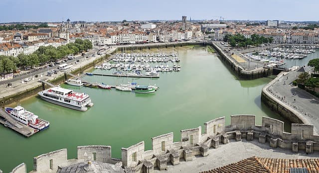 LaRochelle ville portuaire en Aquitaine