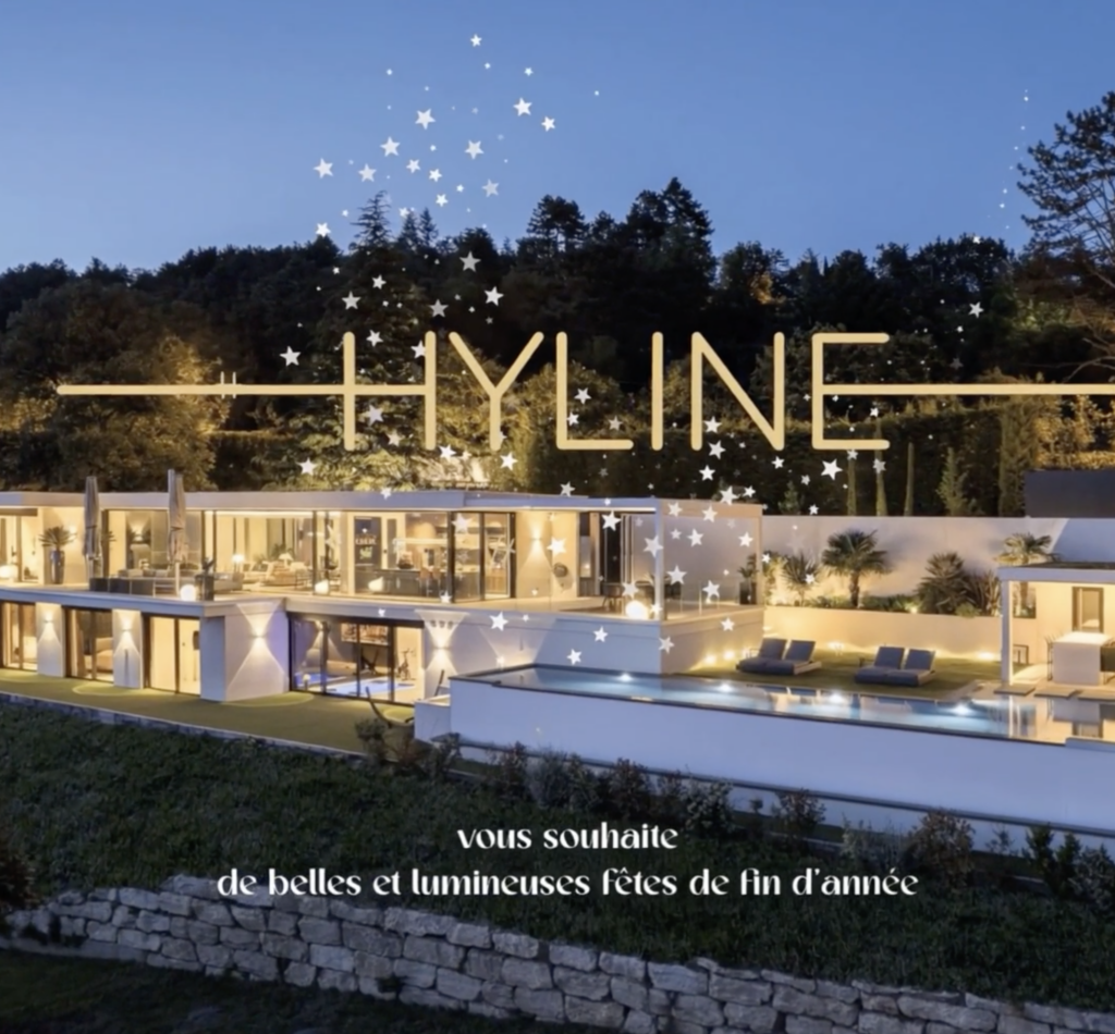 , HYLINE vous souhaite de belles et lumineuses fêtes de fin d&rsquo;année