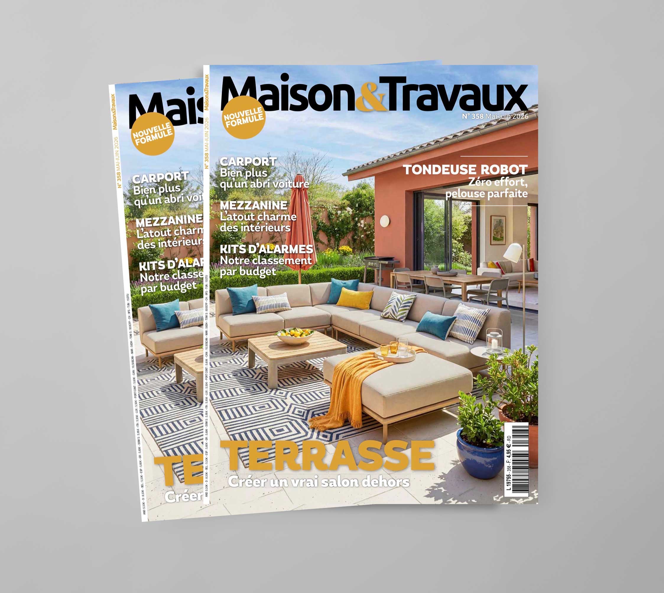 Villa Le Pin- SATOA & HYLINE dans le coup de la r&eacute;dac&rsquo; Maison & Travaux n&deg;358 Mai-juin 2026