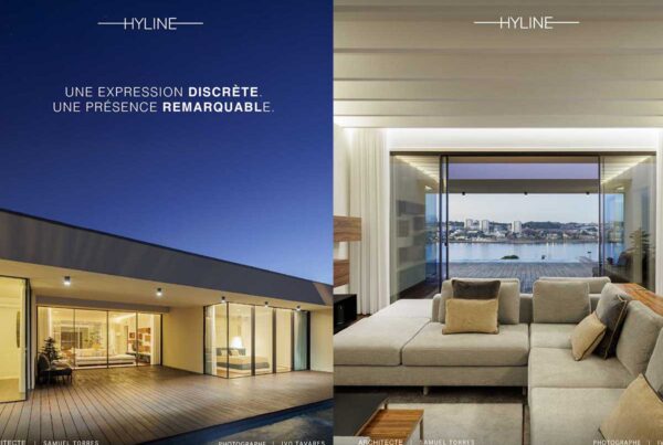 HYLINE, Une expression discr&egrave;te. Une pr&eacute;sence remarquable.