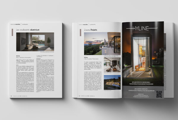 HYLINE, Interviews exclusives Echo de la baie n°172 (Sept.2026) Zoom projet HYLINE la Villa P.